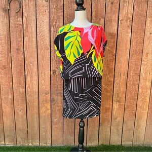 Nine West Floral Mini Dress Sz 6